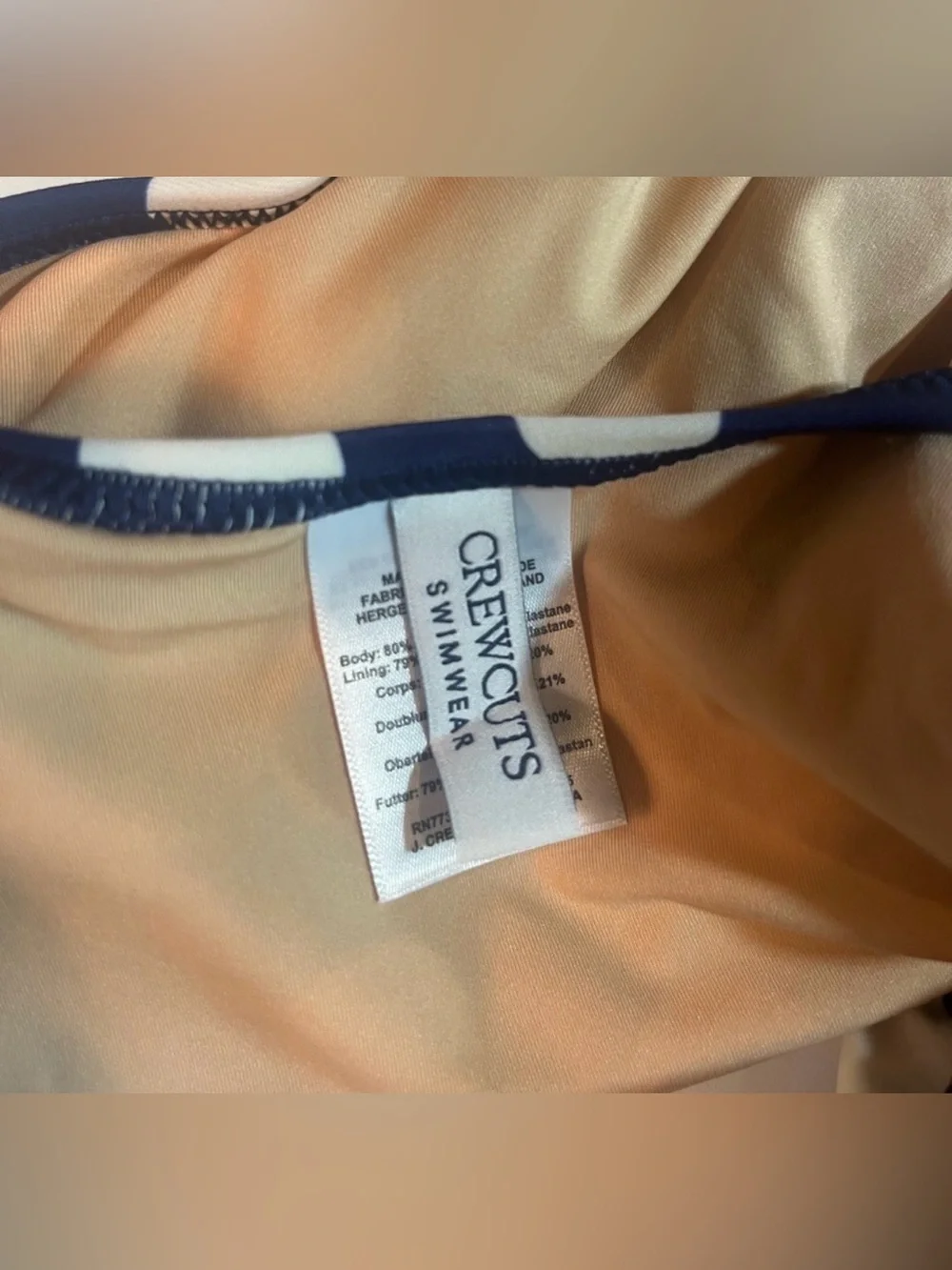 J.Crew NWOT Girls' puff-sleeve two-piece swimsuit